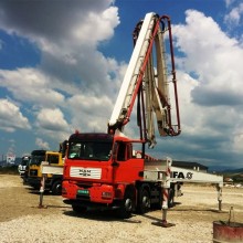 Ariani Company shpk ne Vushtrri zgjedh pompen 41 metroshe CIFA K41